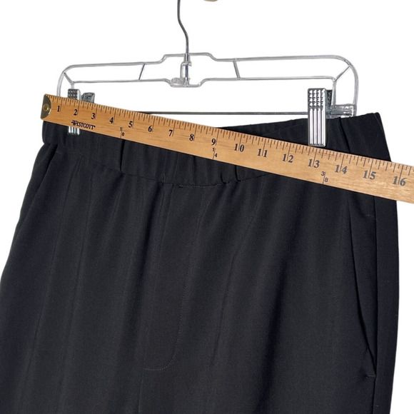 NEW! NIli Lotan 10 Slouchy Drawstring Delancy Wool Pants Paris Drop Crotch Black - Picture 8 of 13